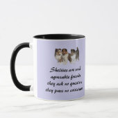 Tasse de Sheltie (Gauche)