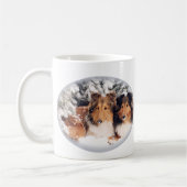 Tasse de Shelties de neige (Gauche)