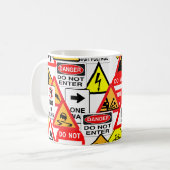 Tasse de signalisation - choisissez le style et la (Devant gauche)