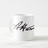 Tasse de signature d'Alexander Hamilton (Devant gauche)