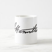 Tasse de signature d'Alexander Hamilton (Centre)