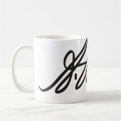 Tasse de signature de bavures d'Aaron (Gauche)