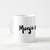 Tasse de signature de Margie mai (Devant gauche)
