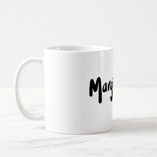 Tasse de signature de Margie mai (Gauche)