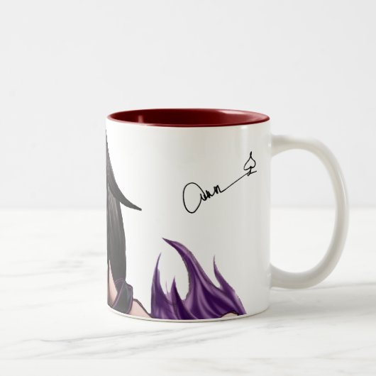 Tasse de signature de PELLE (rouge) (Droit)