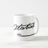 Tasse de signe d'Ataturk (Devant droit)