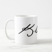 Tasse de signe d'Ataturk (Gauche)