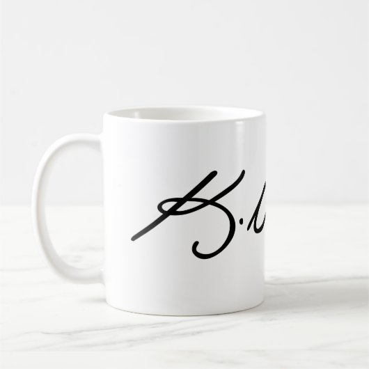 Tasse de signe d'Ataturk (Gauche)