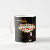 Tasse de signe de Las Vegas (Devant gauche)