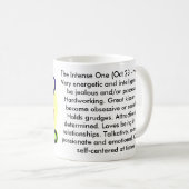 Tasse de signe de zodiaque de Scorpion (Devant droit)