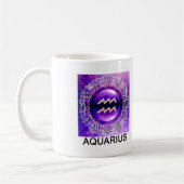 Tasse de signe de zodiaque de Verseau (Gauche)