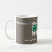 Tasse de signe d'Obama (Gauche)