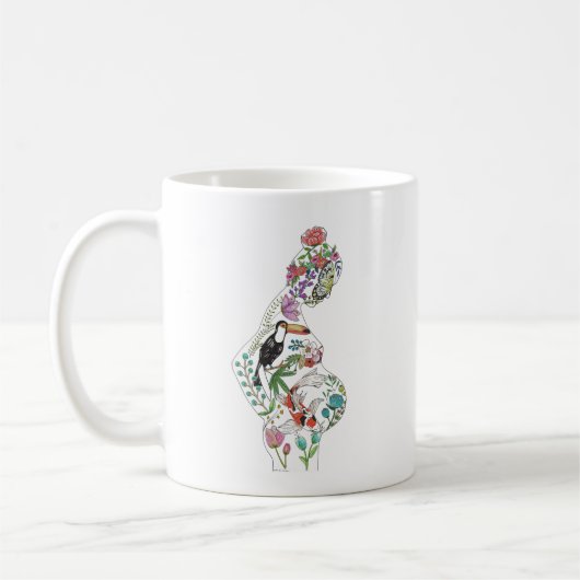 Tasse de silhouette (Gauche)