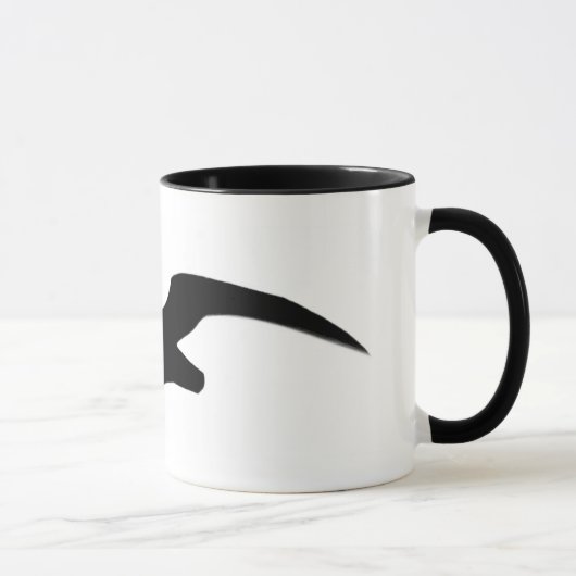 Tasse de silhouette d'albatros (Droite)