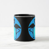 Tasse de silhouette de Flamant rose (Centre)