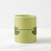 Tasse de silhouette de M48A3 Patton (Centre)