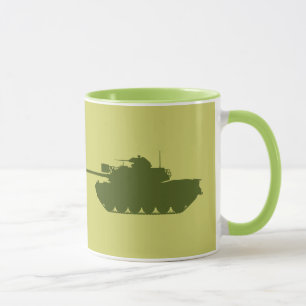 Tasse de silhouette de M48A3 Patton