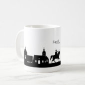Tasse de silhouette de Zagreb (Devant gauche)