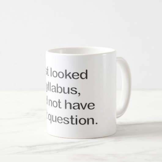 Tasse de Sillybus (Devant droit)