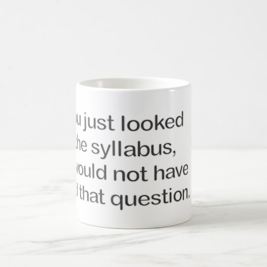 Tasse de Sillybus (Centre)