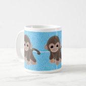 Tasse de singe de caresse (Devant gauche)