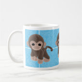 Tasse de singe de caresse (Gauche)