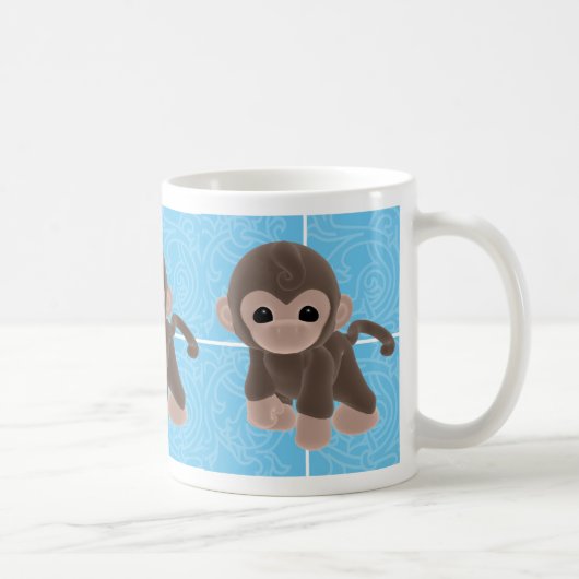 Tasse de singe de caresse (Droite)