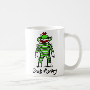 Tasse de singe de chaussette