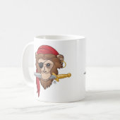 Tasse de singe de pirate (Devant gauche)