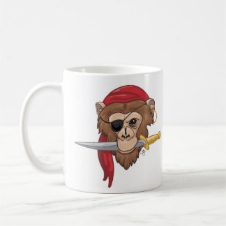 Tasse de singe de pirate