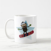 Tasse de singe de surf des neiges (Gauche)