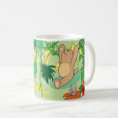 Tasse de singe d'ours de nounours de yoga (Devant droit)