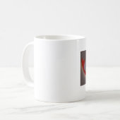 tasse de sirène rouge et bleue (Devant gauche)
