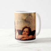 Tasse de Sistine Madonna d'anges de Raphael (Devant droit)