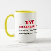 Tasse de site Web d'amusements de TNT (Gauche)
