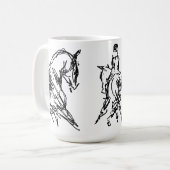 Tasse de Sketchs 2 du dressage 3 (Devant gauche)