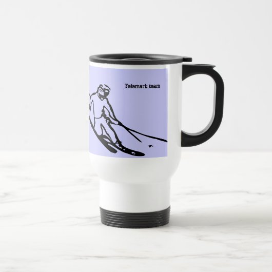 Tasse de skieur de Telemark (Droite)