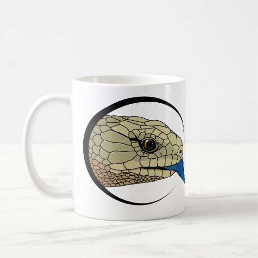 Tasse de Skink réprimandée par bleu (Gauche)