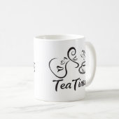 Tasse de slogan de l'heure du thé (Devant droit)