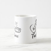 Tasse de slogan de l'heure du thé (Centre)