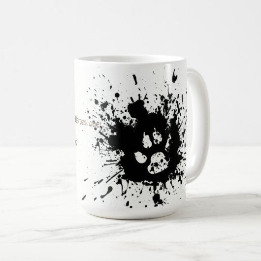 Tasse de slogan de RMWDAO (Devant droit)