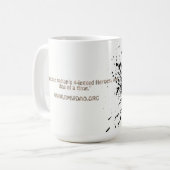 Tasse de slogan de RMWDAO (Devant gauche)