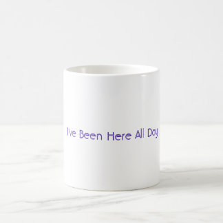 Tasse de slogan de travail