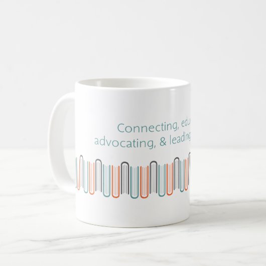 Tasse de slogan de WNBA (Devant gauche)