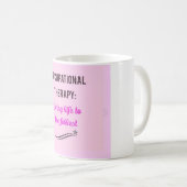 Tasse de slogan d'ergothérapie (Devant droit)