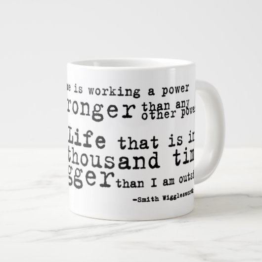 Tasse de Smith Wigglesworth (Devant droit)