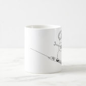 Tasse de snowboarding de bonhomme de neige (Centre)