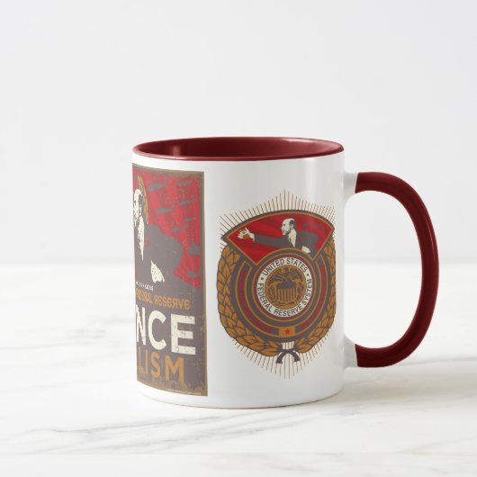 Tasse de socialisme des finances de Bernanke (Droite)