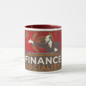 Tasse de socialisme des finances de Bernanke (Centre)