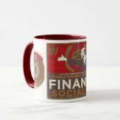 Tasse de socialisme des finances de Bernanke (Devant gauche)